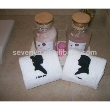 His / Hers Hand Towels, toalla orgánica 100% natural